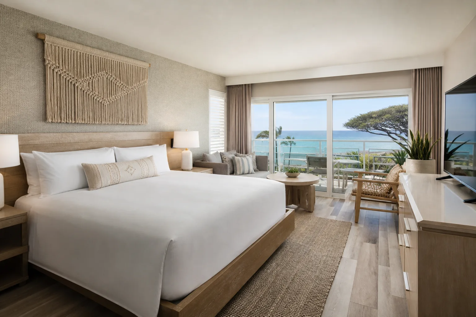 Guest booking a hotel room on a branded direct-booking website with room search and availability